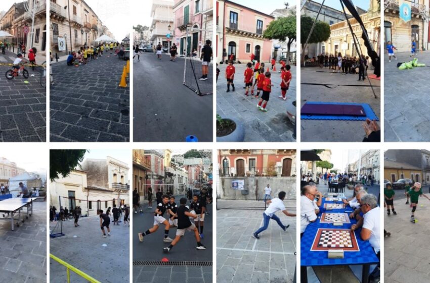  SportCity Day 2026, il centro storico di Canicattini diventa una grande palestra a cielo aperto