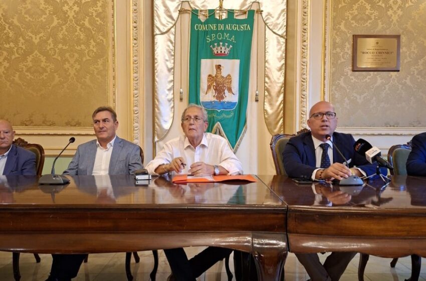  Partono i lavori di realizzazione del depuratore di Augusta. Di Mare: “E’ il cantiere dei cantieri”