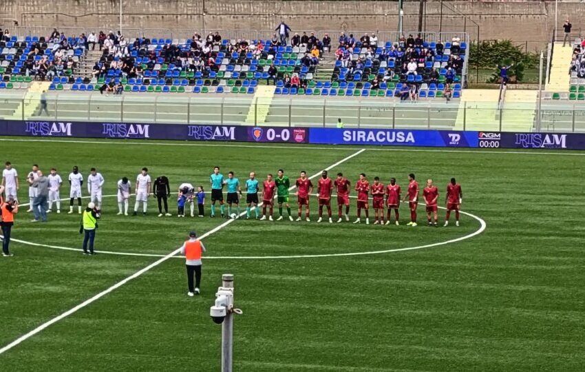  Derby tra nobili decadute, tra Siracusa e Trapani finisce 1-1