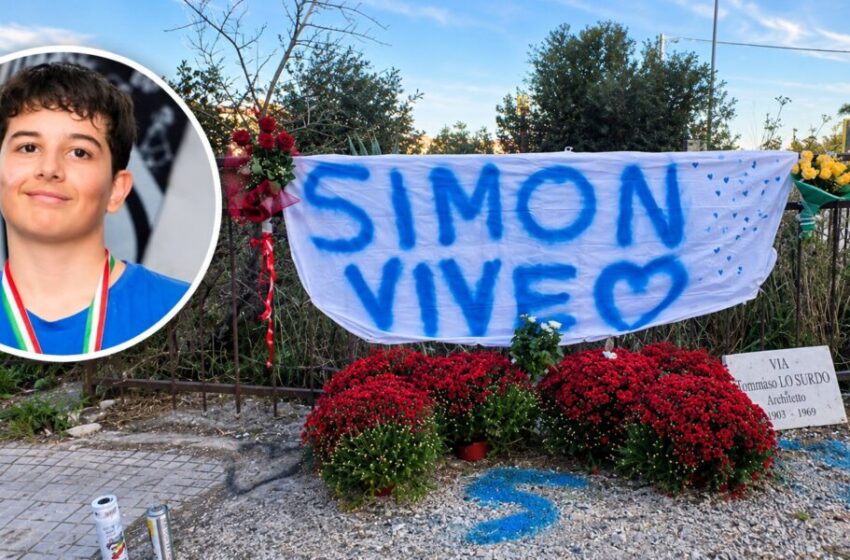  Addio a Simon, domani l’ultimo saluto al quindicenne vittima di un incidente stradale