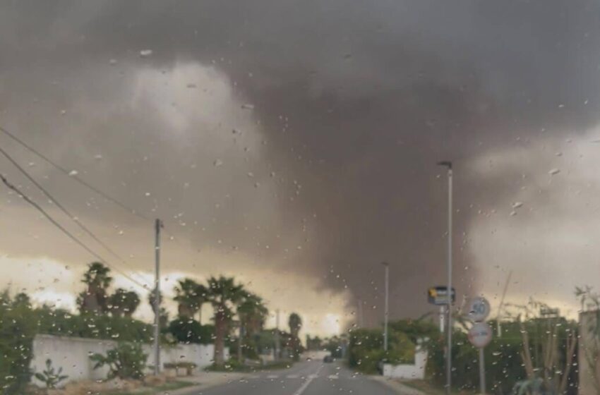  Doppia tromba d’aria nel Trapanese. Paura e danni, mobilitata la Protezione civile